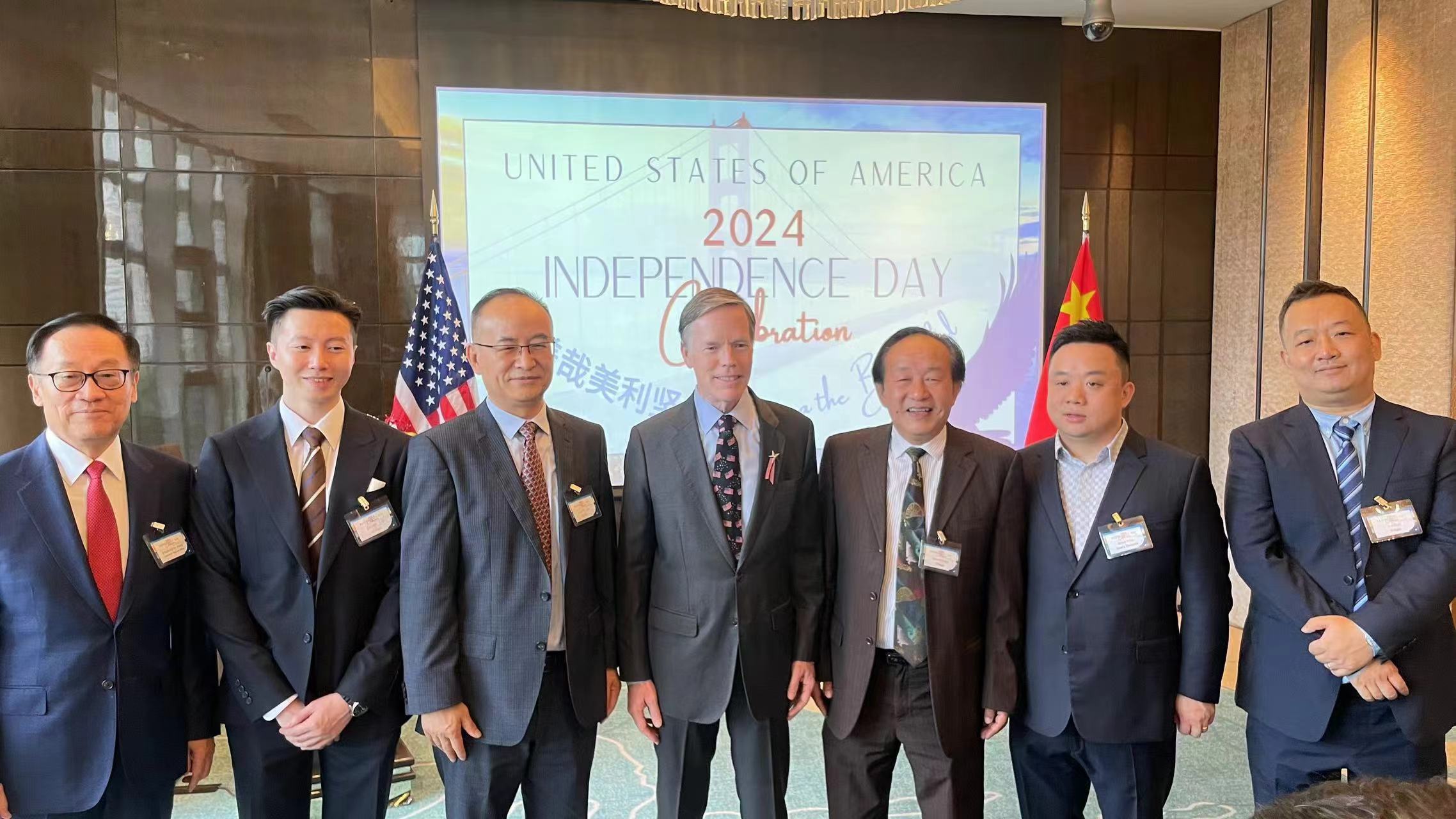 Griggs China Attended US Independence Celebration Event Held by U.S. Consulate General in Guangzhou